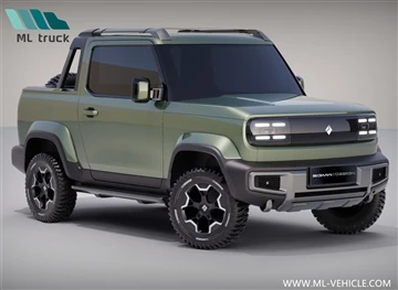 Pickup elektrik BaoJun YEP ekspoze: fonse ak pwisan