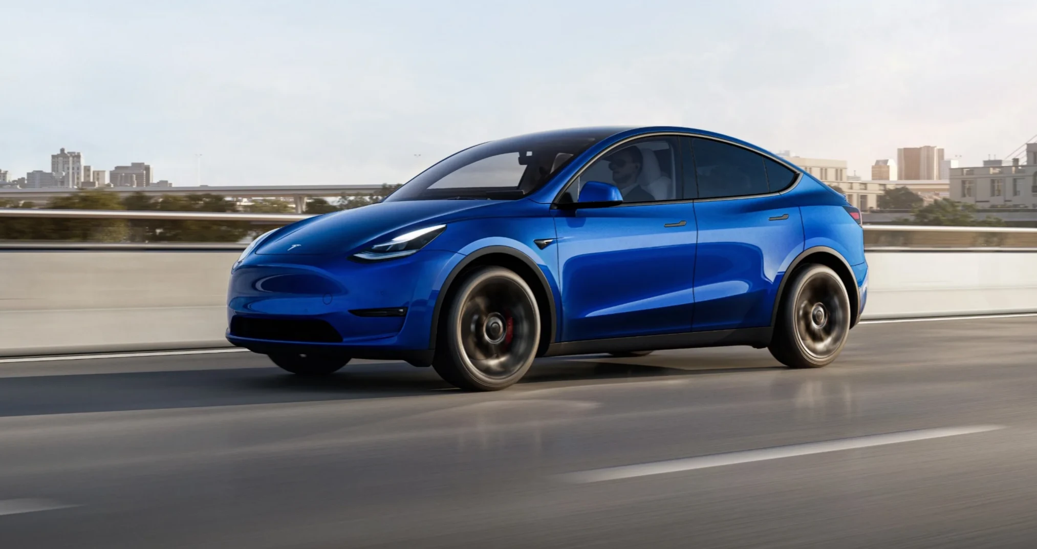 Nouvo Tesla Model Y lage ak pri ki soti nan 263,900 a 349,900 Yuan.