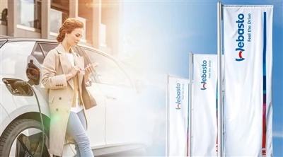 Webasto vann yon pati nan majorite nan divizyon chaj machin elektrik