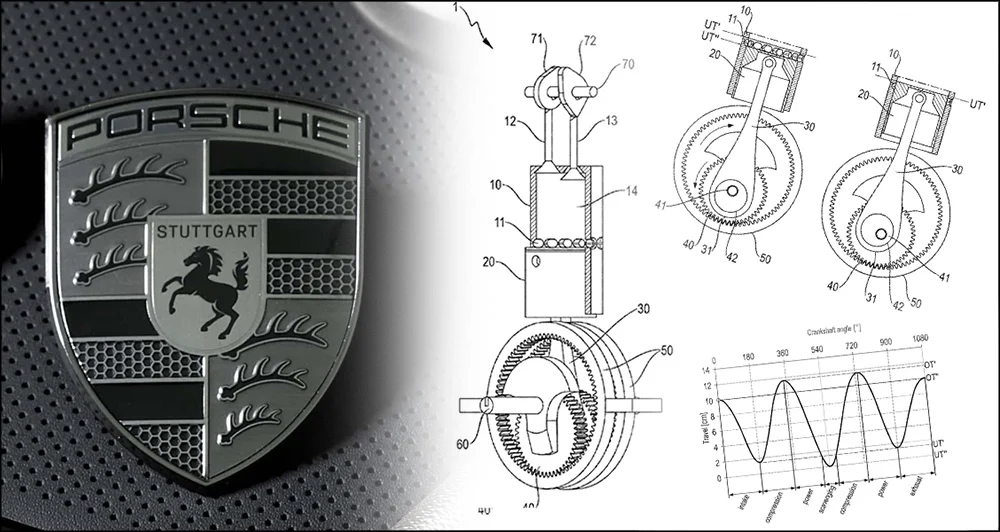 Porsche Depoze Patant Pou Motè Sis-Stroke Pou Reyalize Plis Pisans